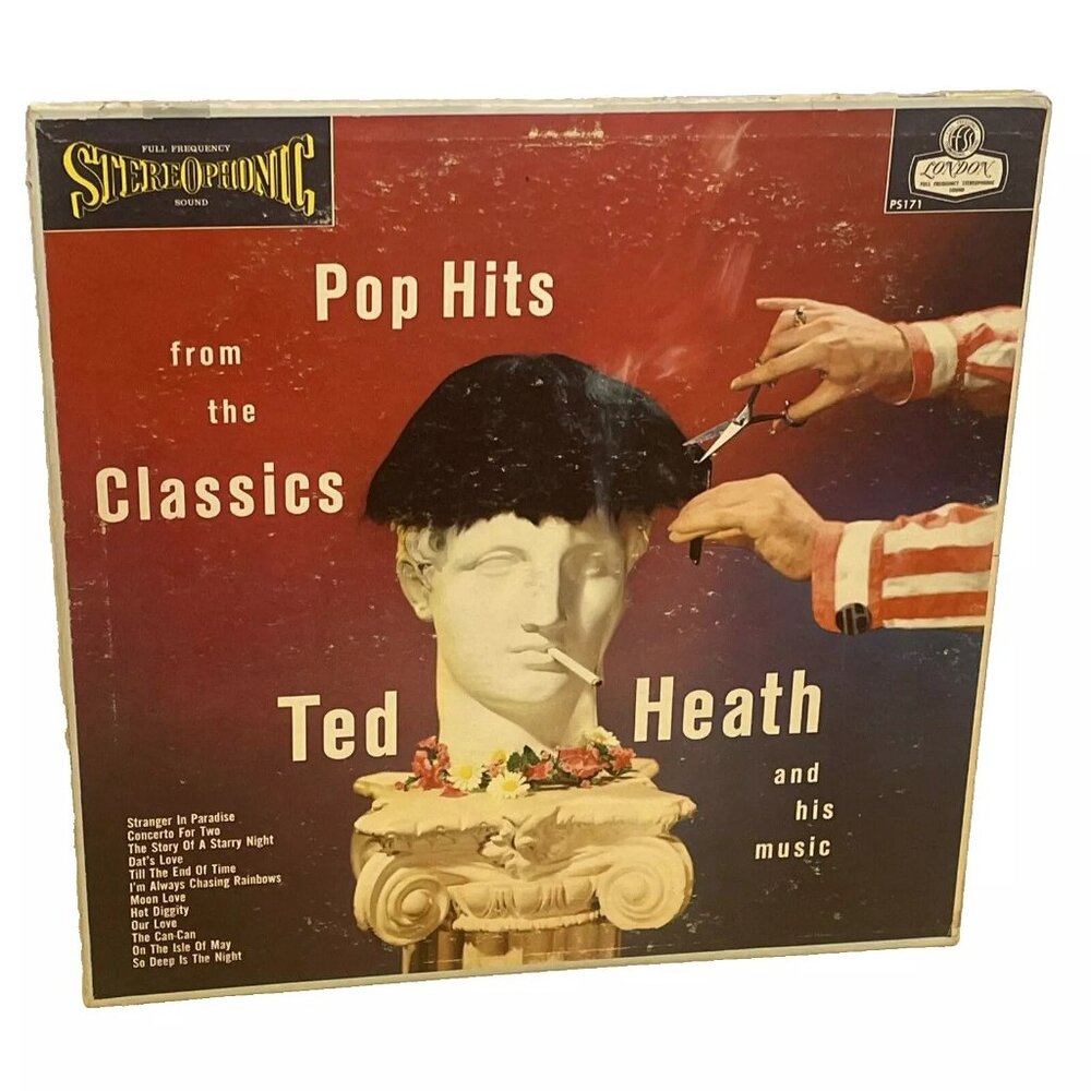 Pop Hits From The Classics (Vinyl, 1959) London Records PS.171 VG+ LP Record